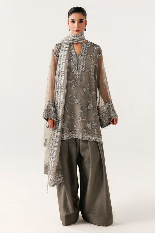 Saira Rizwan | Silk Luxe 26 | VEYA- SRLSP-26-06 - Dress - available at Maria Faisal in UK and USA.