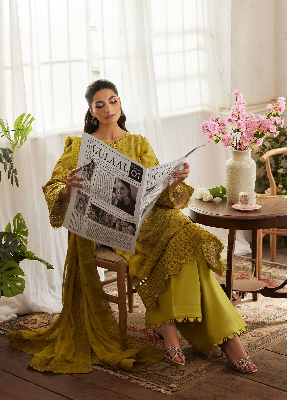 Bin Ilyas | Carnival Summer Edit 25 | Aurelia by Maria Faisal - Registered Vendor of : Gulaal - type : Ladies Clothes - 100% original wedding dresses