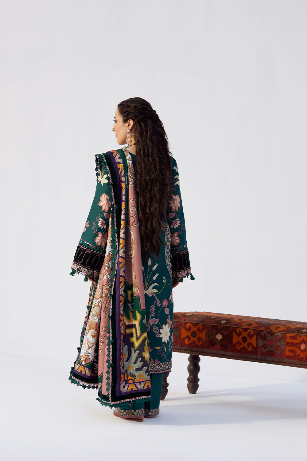 SERENEH-SRW25-06 – authentic Pakistani dress from the Winter Khaddar 25 collection for women in the UK