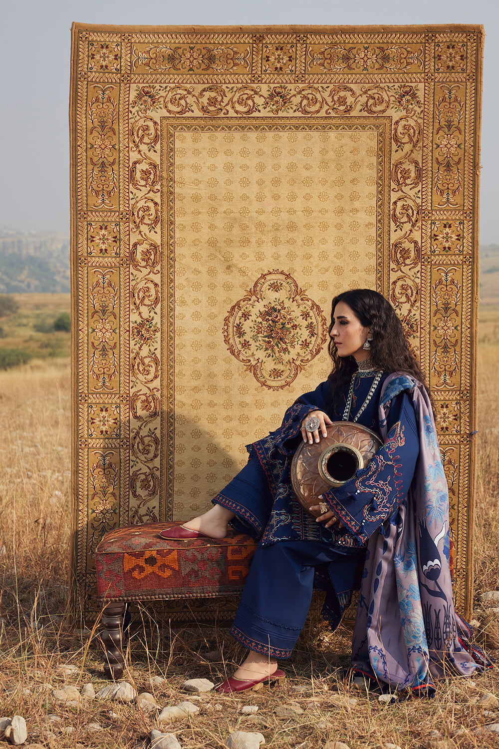 MAHRUKH-SRW25-08 – authentic Pakistani dress from the Winter Khaddar 25 collection for women in the UK