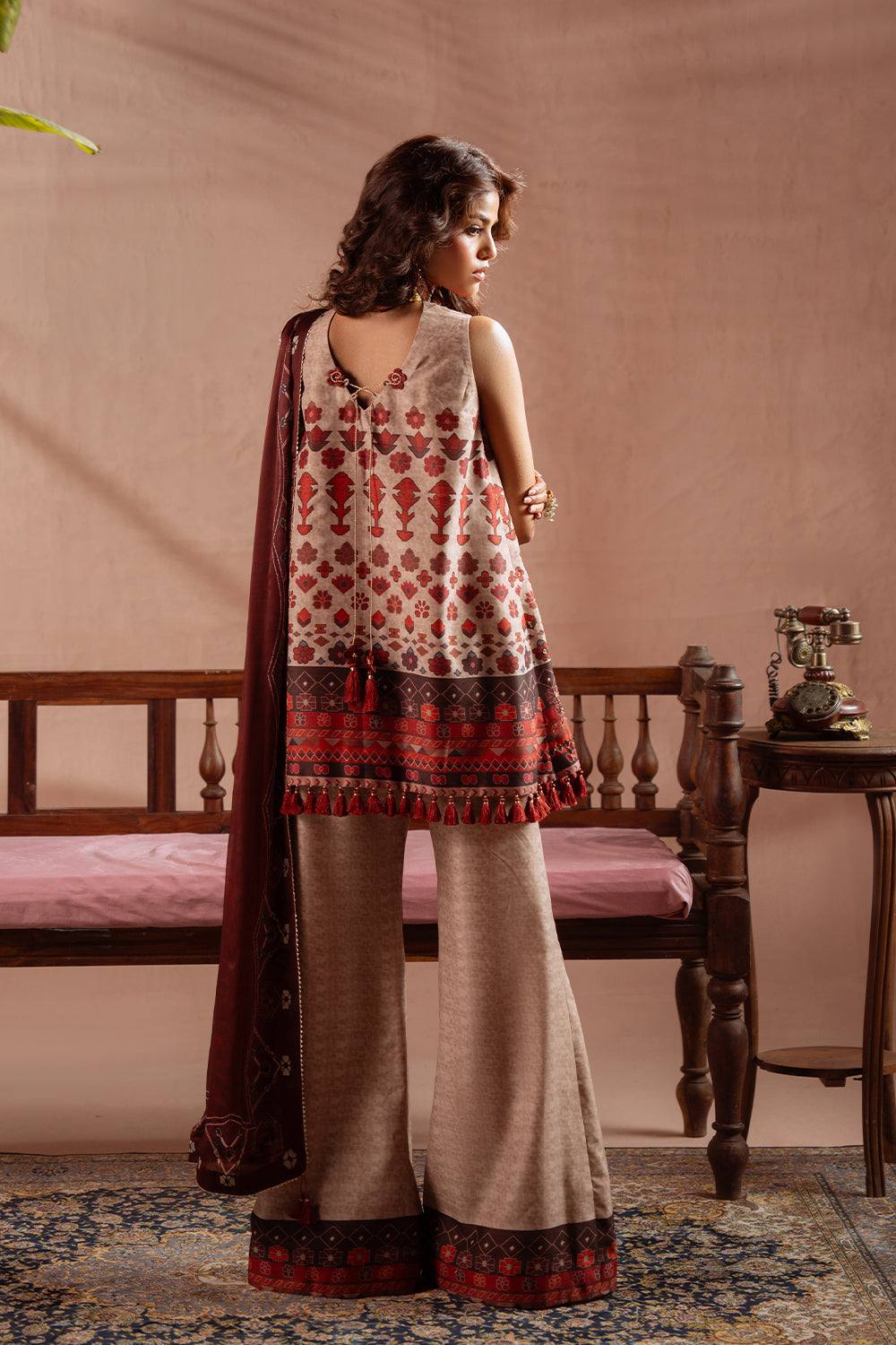 Saira Rizwan | Ramadan Edit 26 | AARYA- SRRSP-26-02 - Dress - available at Maria Faisal in UK and USA.