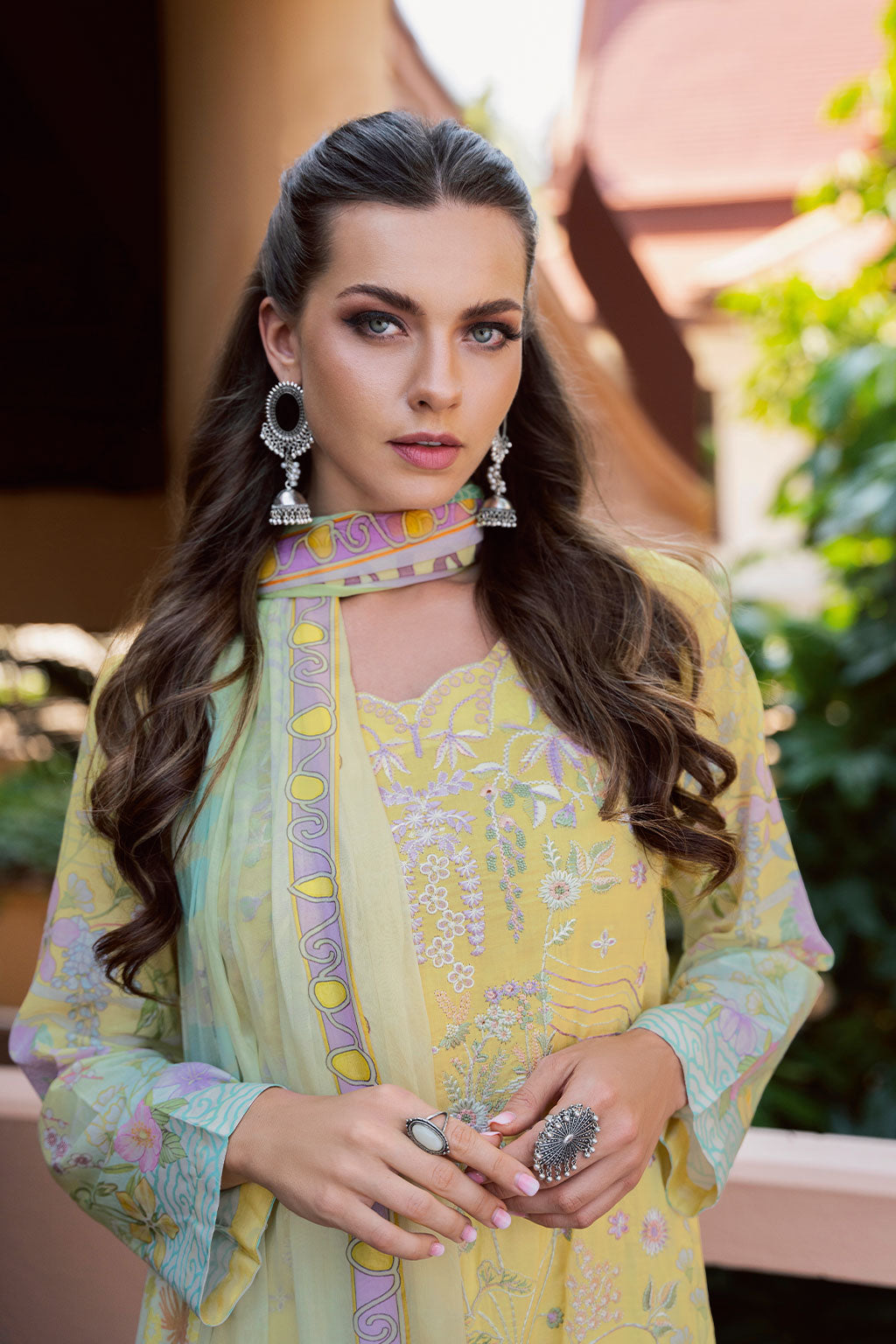 Ramsha | Ghazal Luxury Lawn | G-308 by Maria Faisal - Registered Vendor of : Ramsha - type : Ladies Clothes - 100% original wedding dresses
