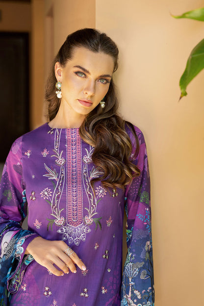 Ramsha | Ghazal Luxury Lawn | G-305 by Maria Faisal - Registered Vendor of : Ramsha - type : Ladies Clothes - 100% original wedding dresses