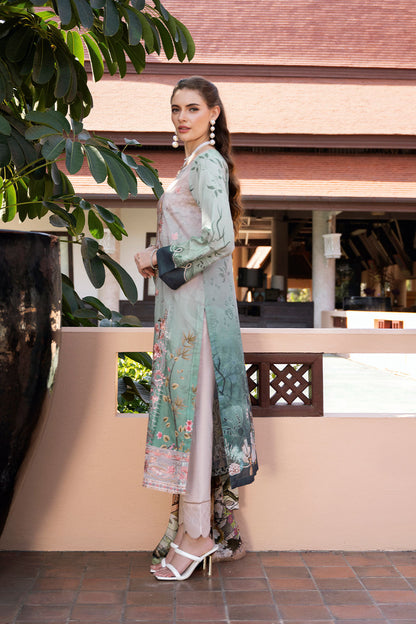 Ramsha | Ghazal Luxury Lawn | G-312 by Maria Faisal - Registered Vendor of : Ramsha - type : Ladies Clothes - 100% original wedding dresses