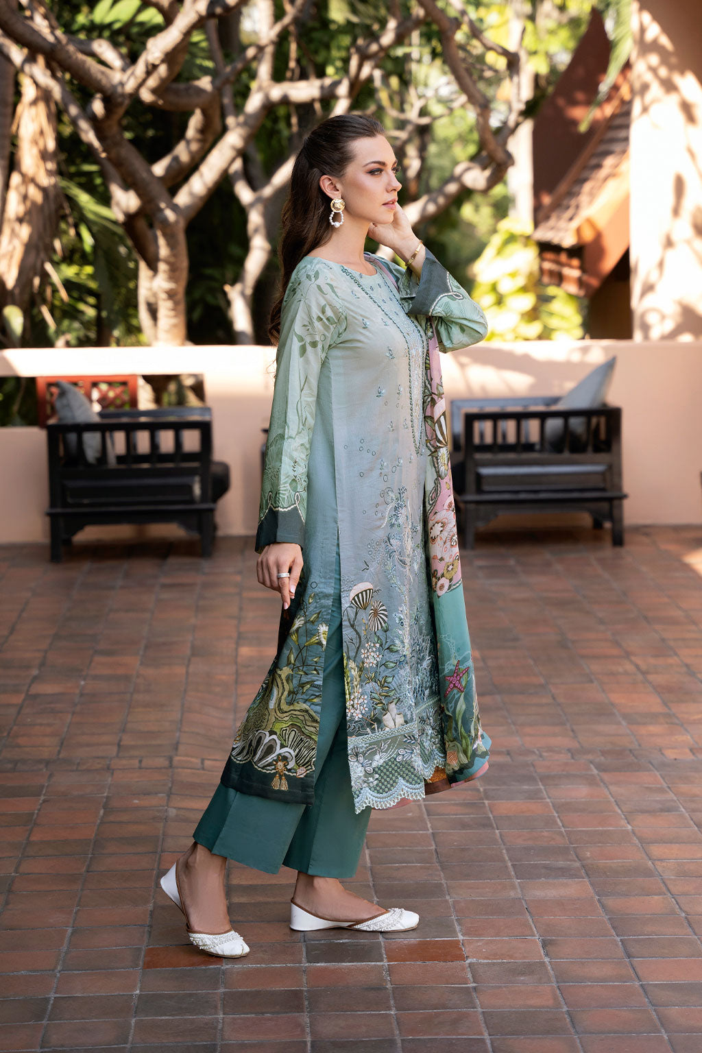 Ramsha | Ghazal Luxury Lawn | G-306