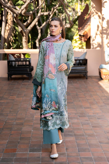 Ramsha | Ghazal Luxury Lawn | G-306 by Maria Faisal - Registered Vendor of : Ramsha - type : Ladies Clothes - 100% original wedding dresses