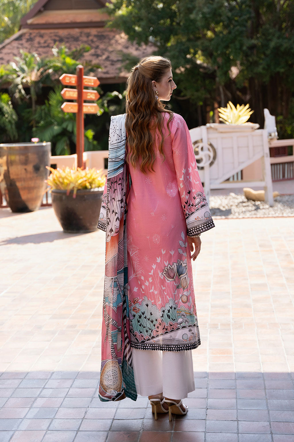 Ramsha | Ghazal Luxury Lawn | G-307 by Maria Faisal - Registered Vendor of : Ramsha - type : Ladies Clothes - 100% original wedding dresses