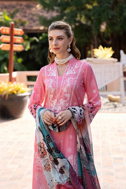 Ramsha | Ghazal Luxury Lawn | G-307 by Maria Faisal - Registered Vendor of : Ramsha - type : Ladies Clothes - 100% original wedding dresses
