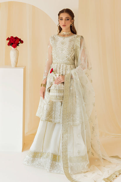 Alizeh | Formal Collection | Ghazal - Designer Dress with Intricate embroidery and embellishments. Shop elegent wedding dress at Maria Faisal.