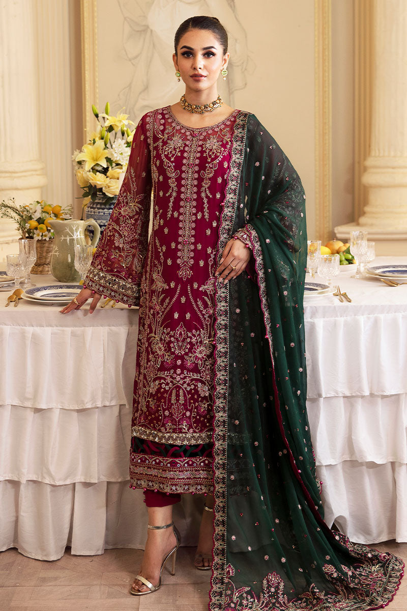 Gulaal | Embroidered Chiffon 24 | Blanca - Ladies Clothes - Maria Faisal