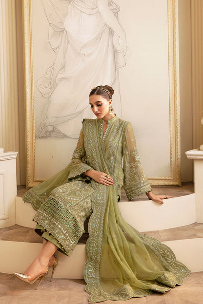 Gulaal | Embroidered Chiffon 24 | Almendra - Ladies Clothes - Maria Faisal