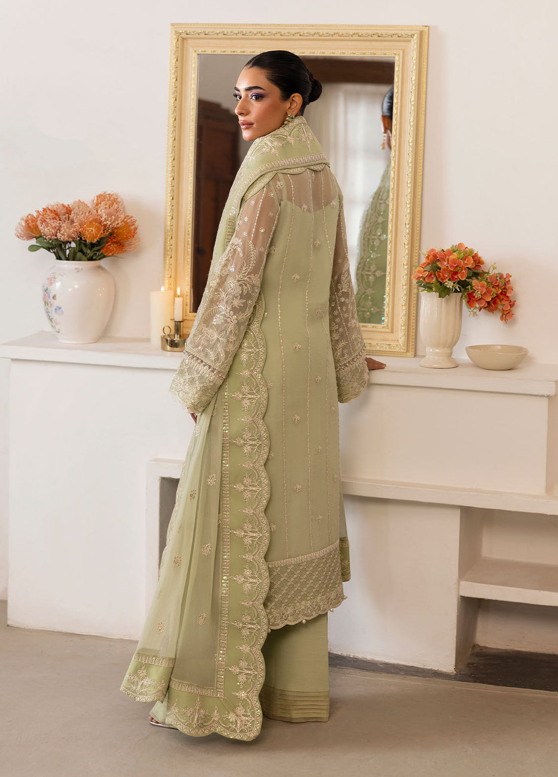 Gulaal | Reverie Embroidered Chiffon | VIRIDA