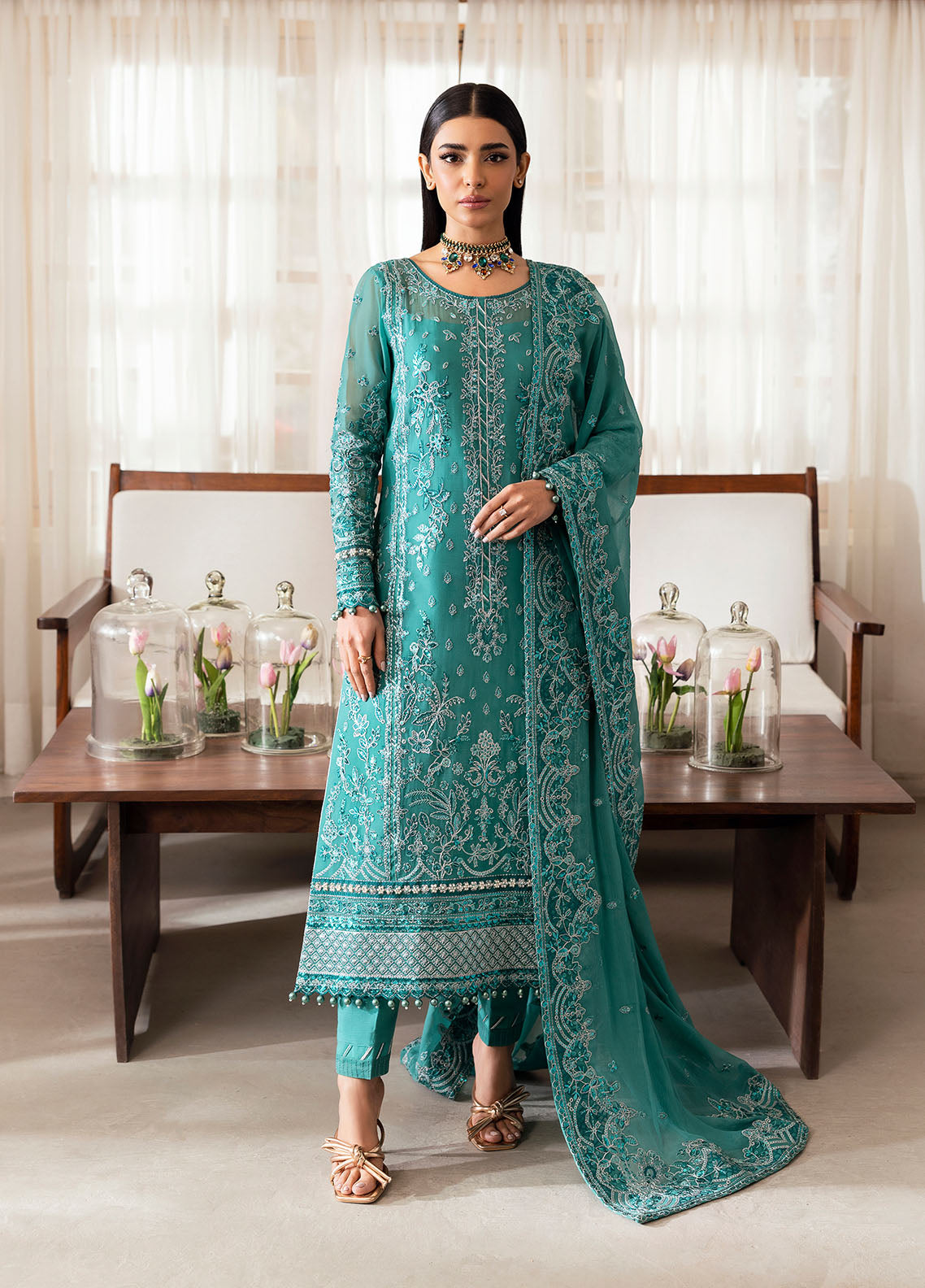 Gulaal | Reverie Embroidered Chiffon | MIRAL