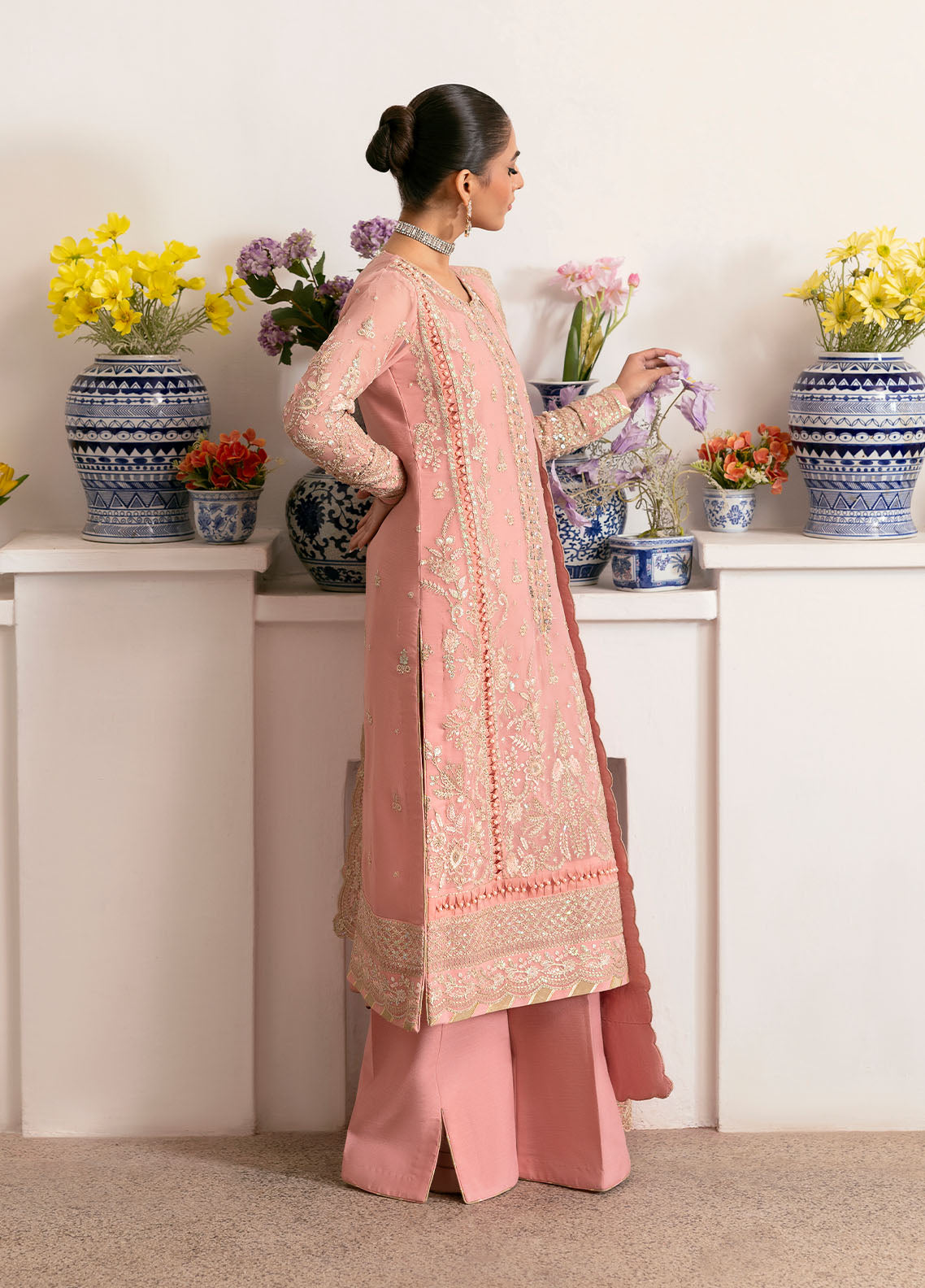 Gulaal | Reverie Embroidered Chiffon | CORALYN - Ladies Clothes 