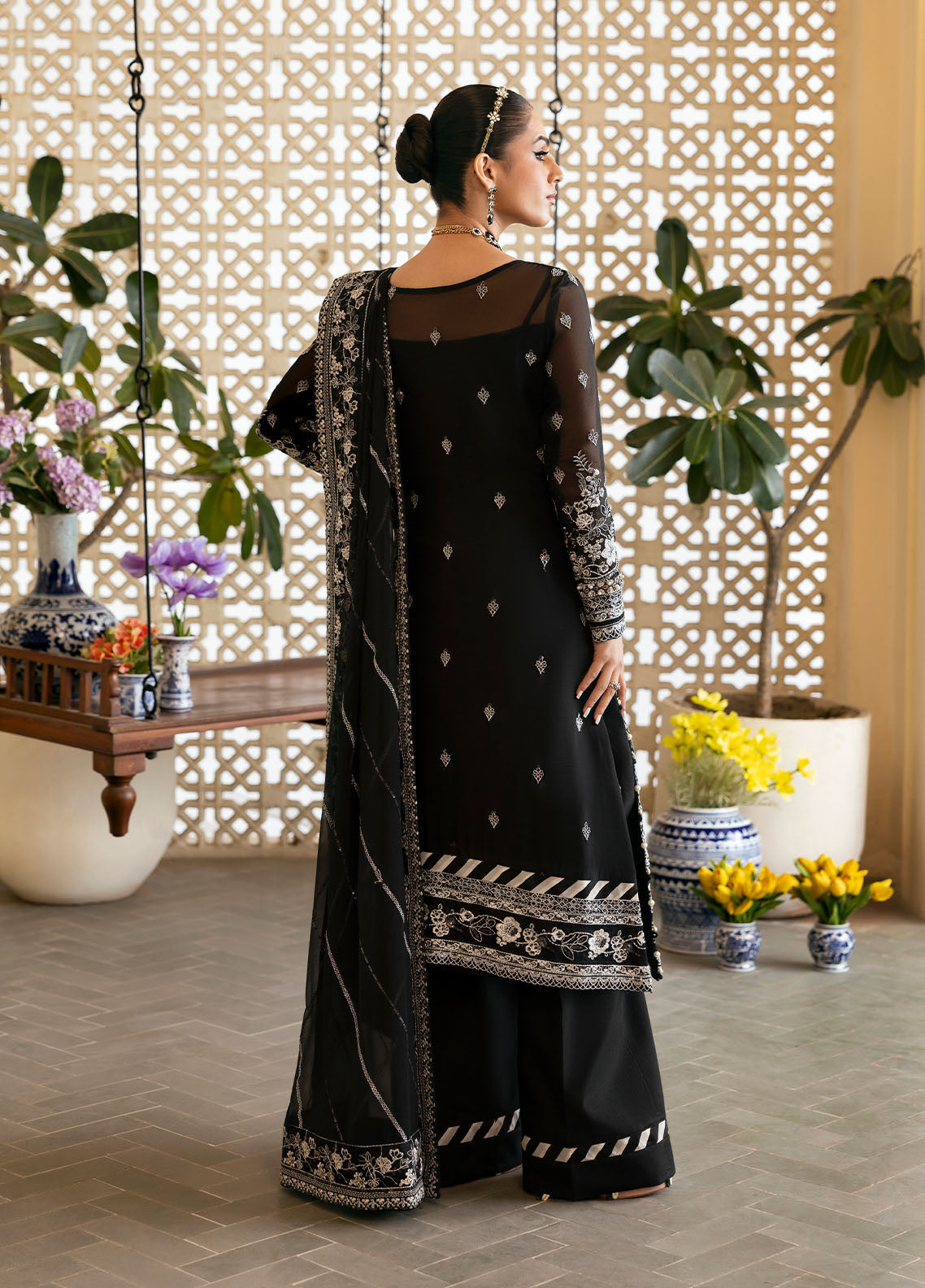 Gulaal | Reverie Embroidered Chiffon | NYRA - Ladies Clothes 