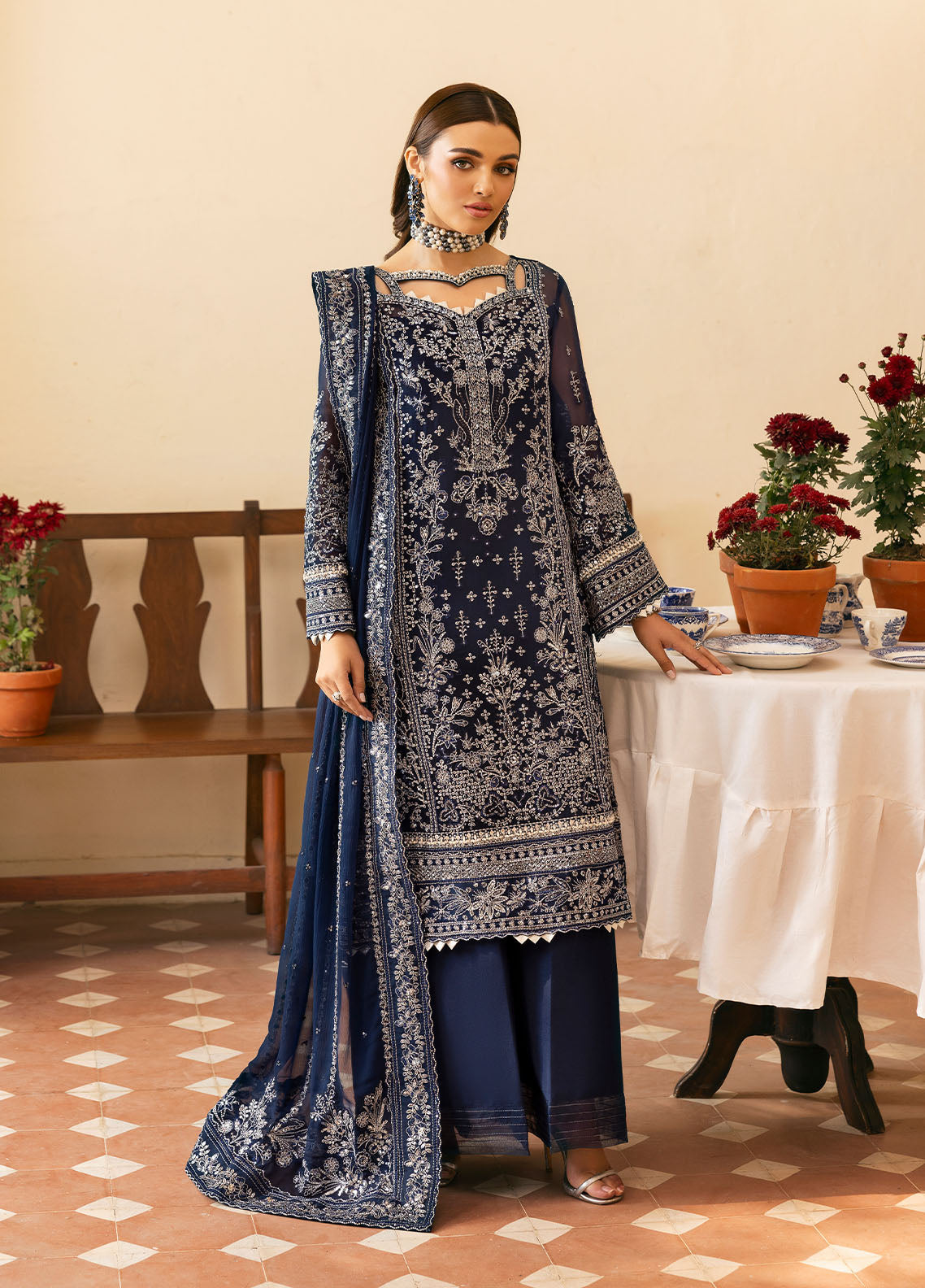 Gulaal | Reverie Embroidered Chiffon | ARISTA - Ladies Clothes 