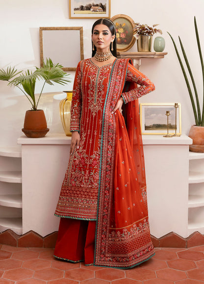Gulaal | Reverie Embroidered Chiffon | ZARNA - Ladies Clothes 