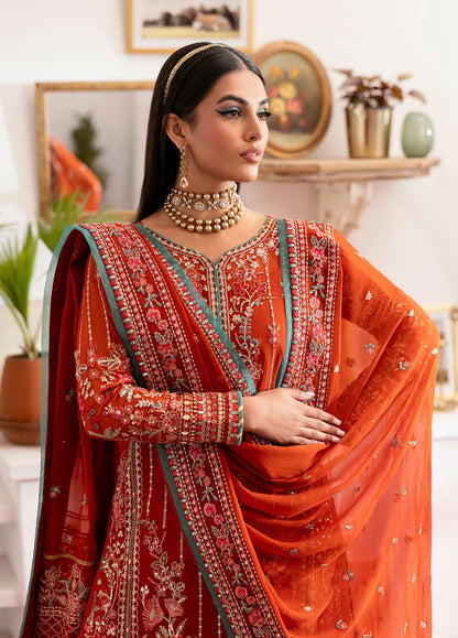 Gulaal | Reverie Embroidered Chiffon | ZARNA - Ladies Clothes 