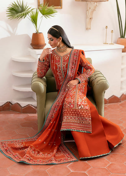 Gulaal | Reverie Embroidered Chiffon | ZARNA - Ladies Clothes 