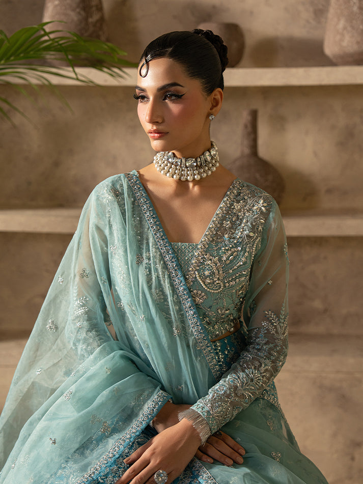 Gulaal | Azira Luxury Formals | ELARIA - Formal Wear - available at Maria Faisal in UK and USA