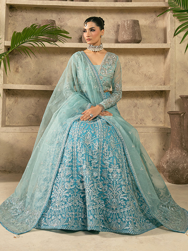 Gulaal | Azira Luxury Formals | ELARIA - Formal Wear - available at Maria Faisal in UK and USA