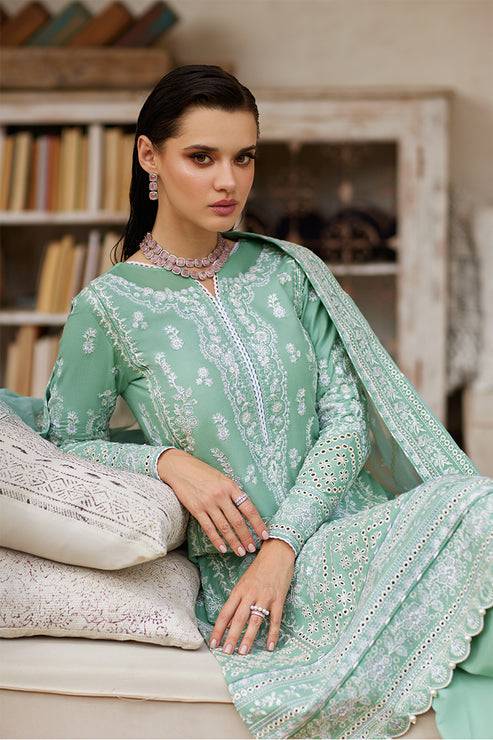 Gulaal | Luxury Lawn 25 | Freesia by Maria Faisal - Registered Vendor of : Gulaal - type : Ladies Clothes - 100% original wedding dresses