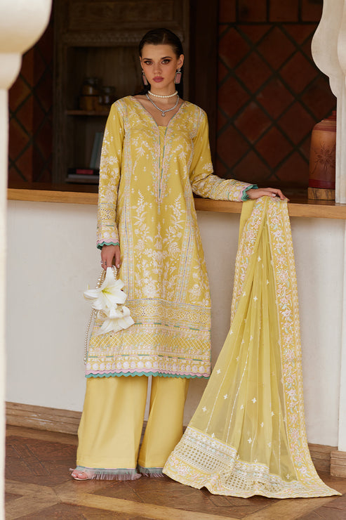 Gulaal | Luxury Lawn 25 | Iris