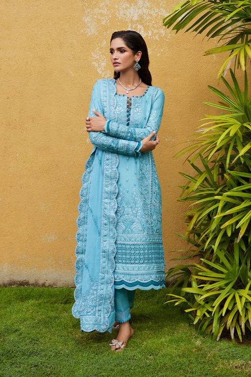 Gulaal | Luxury Lawn 25 | Dhalia by Maria Faisal - Registered Vendor of : Gulaal - type : Ladies Clothes - 100% original wedding dresses
