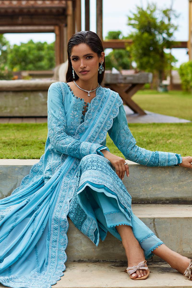 Gulaal | Luxury Lawn 25 | Dhalia by Maria Faisal - Registered Vendor of : Gulaal - type : Ladies Clothes - 100% original wedding dresses