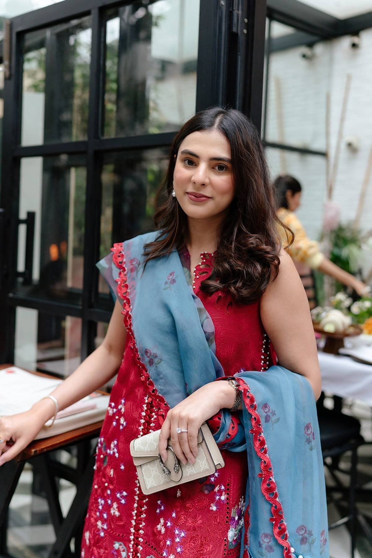 Afrozeh | Lawn 25 | Glacis by Maria Faisal - Registered Vendor of : Afrozeh - type : Ladies Clothes - 100% original wedding dresses