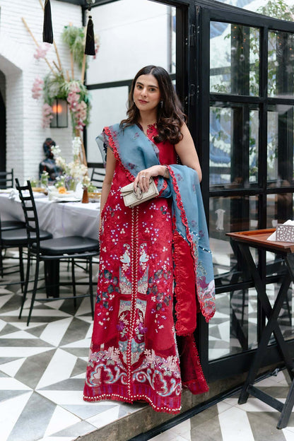 Afrozeh | Lawn 25 | Glacis by Maria Faisal - Registered Vendor of : Afrozeh - type : Ladies Clothes - 100% original wedding dresses