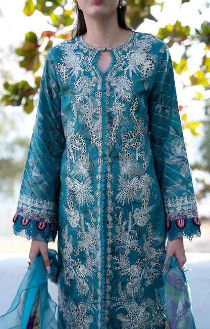 AJR Couture | Printakari Lawn 25 | Glory by Maria Faisal - Registered Vendor of : AJR Couture - type : Ladies Clothes - 100% original wedding dresses