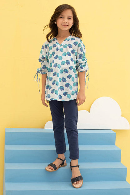 Zellbury Girls | 1 Piece Cambric | Kurta - 1006 by Maria Faisal - Registered Vendor of : Zellbury Girls - type : Kids Clothes - 100% original wedding dresses