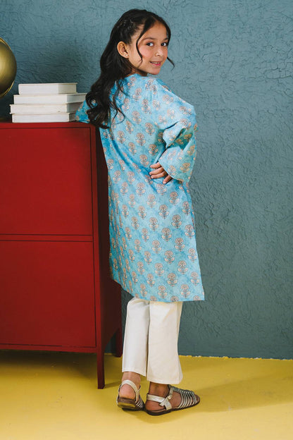 Zellbury Girls | 1 Piece Cambric | Kurta - 1651 by Maria Faisal - Registered Vendor of : Zellbury Girls - type : Kids Clothes - 100% original wedding dresses