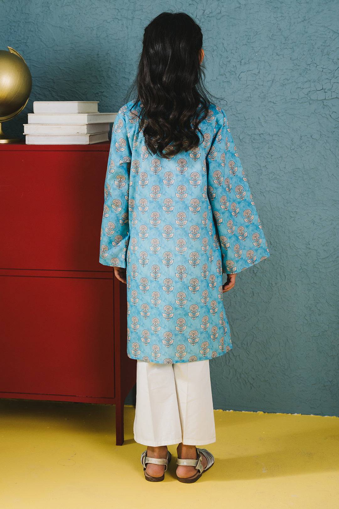 Zellbury Girls | 1 Piece Cambric | Kurta - 1651 by Maria Faisal - Registered Vendor of : Zellbury Girls - type : Kids Clothes - 100% original wedding dresses