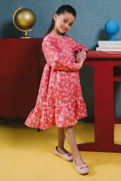 Zellbury Girls | 1 Piece Cambric | Kurta - 1656 by Maria Faisal - Registered Vendor of : Zellbury Girls - type : Kids Clothes - 100% original wedding dresses