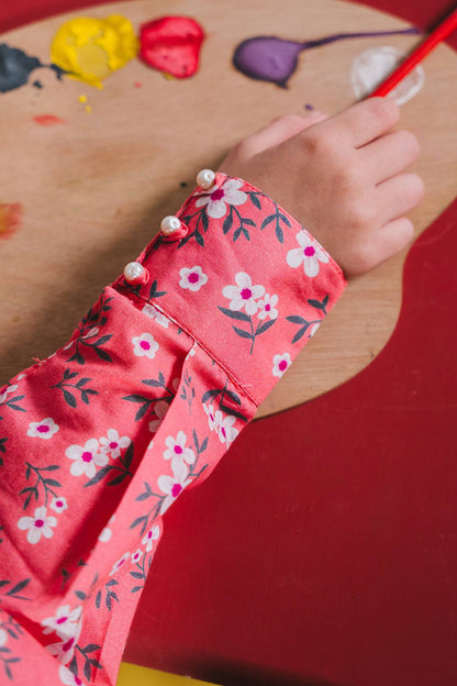 Zellbury Girls | 1 Piece Cambric | Kurta - 1656 by Maria Faisal - Registered Vendor of : Zellbury Girls - type : Kids Clothes - 100% original wedding dresses