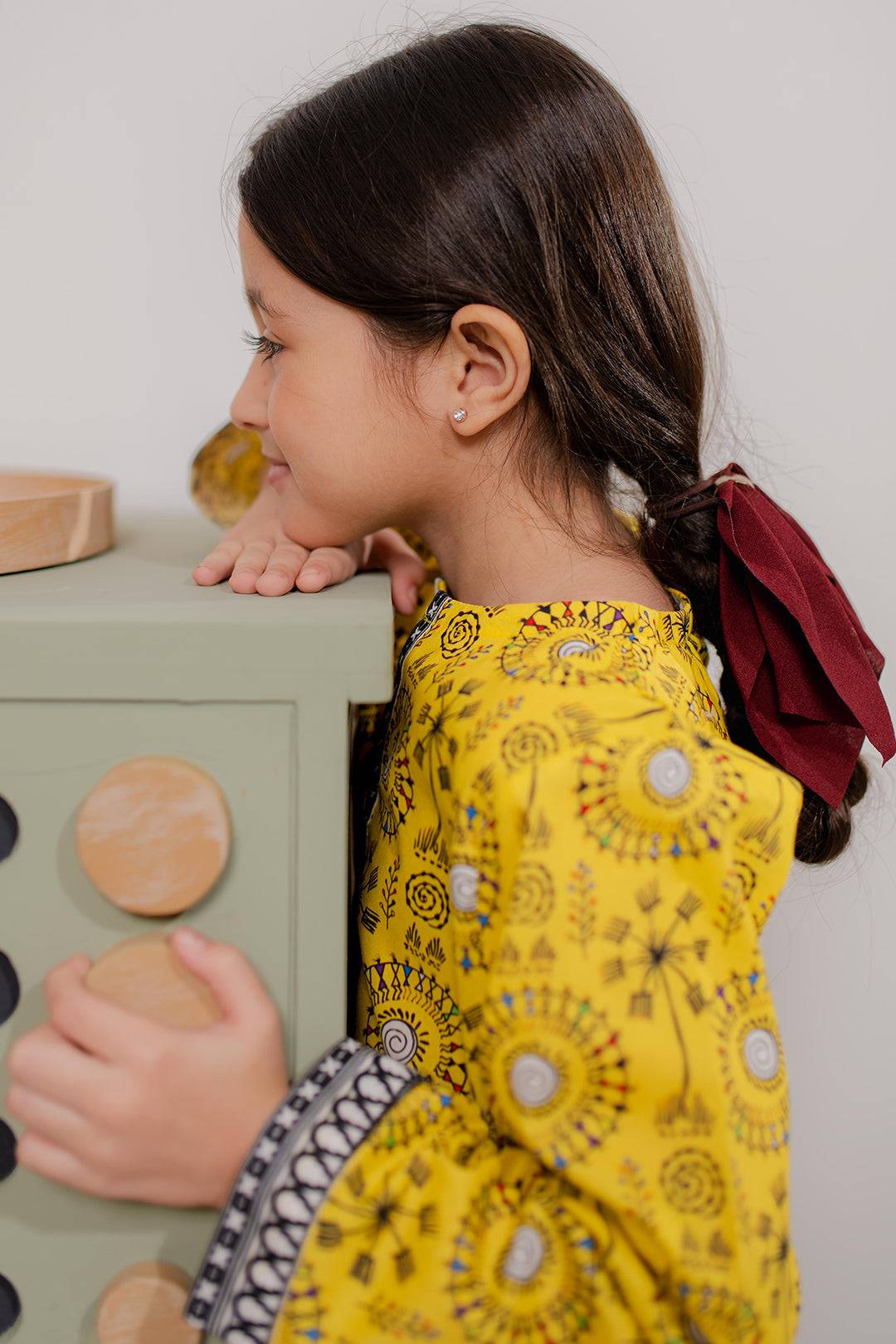 Zellbury Girls | 1 Piece Cambric | Kurta - 1685 by Maria Faisal - Registered Vendor of : Zellbury Girls - type : Kids Clothes - 100% original wedding dresses