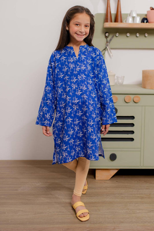 Zellbury Girls | 1 Piece Khaddar | Kurta - 1692 by Maria Faisal - Registered Vendor of : Zellbury Girls - type : Kids Clothes - 100% original wedding dresses