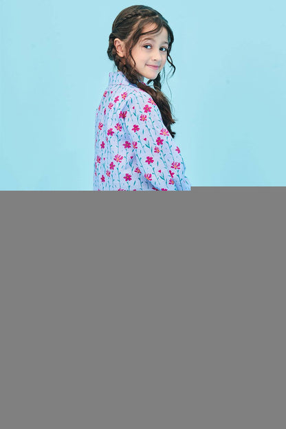 Zellbury Girls | 1 Piece Khaddar | Kurta - 1694 by Maria Faisal - Registered Vendor of : Zellbury Girls - type : Kids Clothes - 100% original wedding dresses