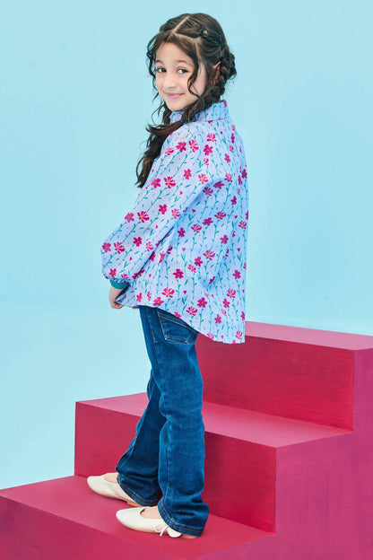 Zellbury Girls | 1 Piece Khaddar | Kurta - 1694 by Maria Faisal - Registered Vendor of : Zellbury Girls - type : Kids Clothes - 100% original wedding dresses