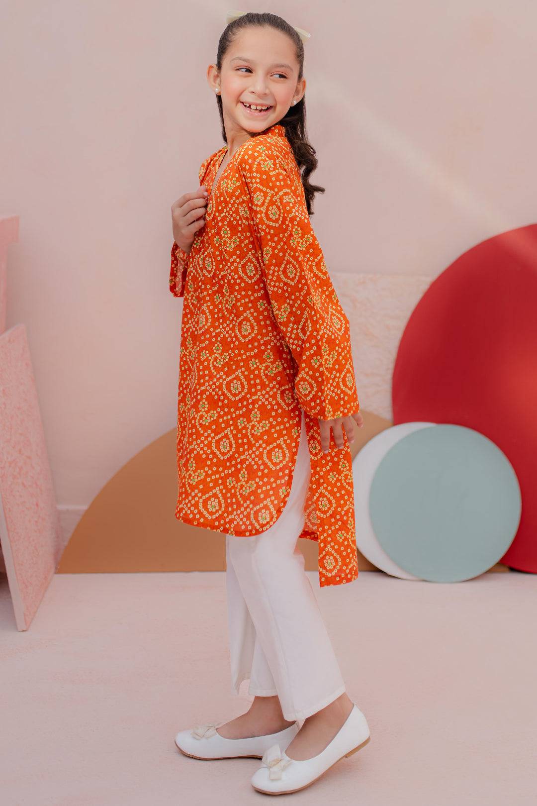 Zellbury Girls | 1 Piece Cambric | Kurta - 2665 by Maria Faisal - Registered Vendor of : Zellbury Girls - type : Kids Clothes - 100% original wedding dresses