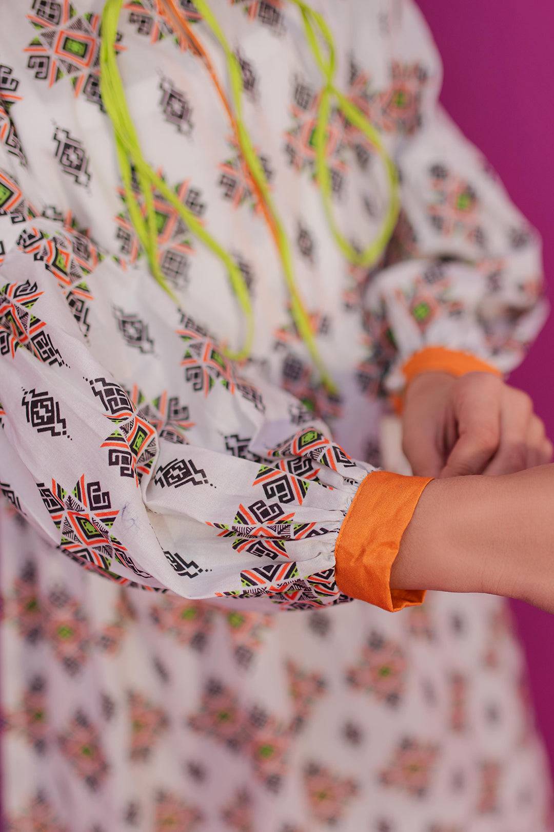 Zellbury Girls | 1 Piece Cambric | Kurta - 2676 by Maria Faisal - Registered Vendor of : Zellbury Girls - type : Kids Clothes - 100% original wedding dresses