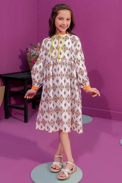 Zellbury Girls | 1 Piece Cambric | Kurta - 2676 by Maria Faisal - Registered Vendor of : Zellbury Girls - type : Kids Clothes - 100% original wedding dresses