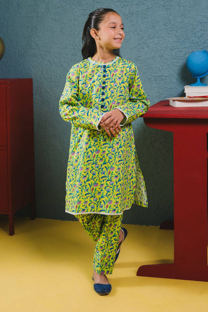 Zellbury Girls | 2 Piece Cambric | Kurta Trouser - 2679 by Maria Faisal - Registered Vendor of : Zellbury Girls - type : Kids Clothes - 100% original wedding dresses