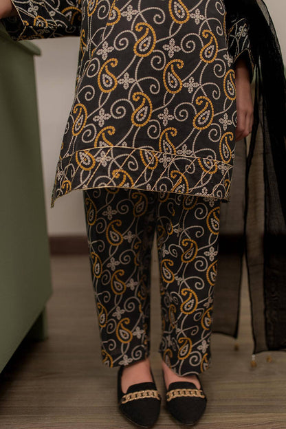 Zellbury Girls | 3 Piece Cambric | Embroidered Kurta Dupatta Trouser - 3823 by Maria Faisal - Registered Vendor of : Zellbury Girls - type : Kids Clothes - 100% original wedding dresses