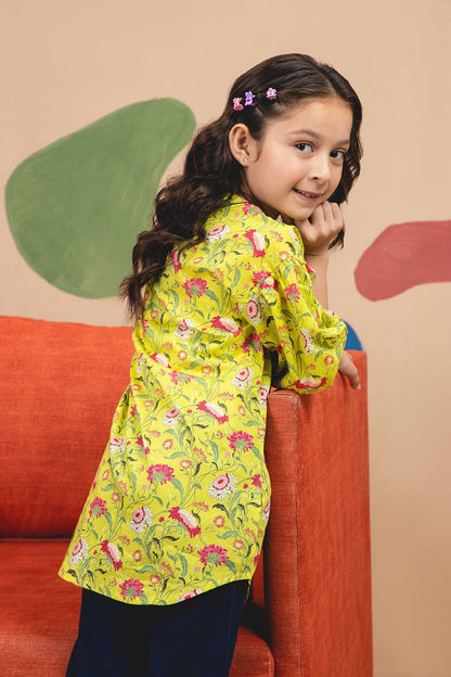 Zellbury Girls | 1 Piece Lawn | Kurta - 1306 by Maria Faisal - Registered Vendor of : Zellbury Girls - type : Kids Clothes - 100% original wedding dresses
