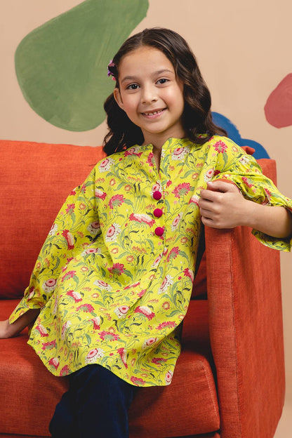 Zellbury Girls | 1 Piece Lawn | Kurta - 1306 by Maria Faisal - Registered Vendor of : Zellbury Girls - type : Kids Clothes - 100% original wedding dresses