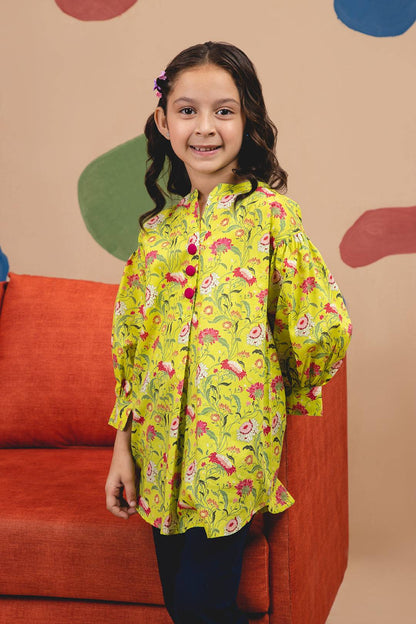 Zellbury Girls | 1 Piece Lawn | Kurta - 1306 by Maria Faisal - Registered Vendor of : Zellbury Girls - type : Kids Clothes - 100% original wedding dresses