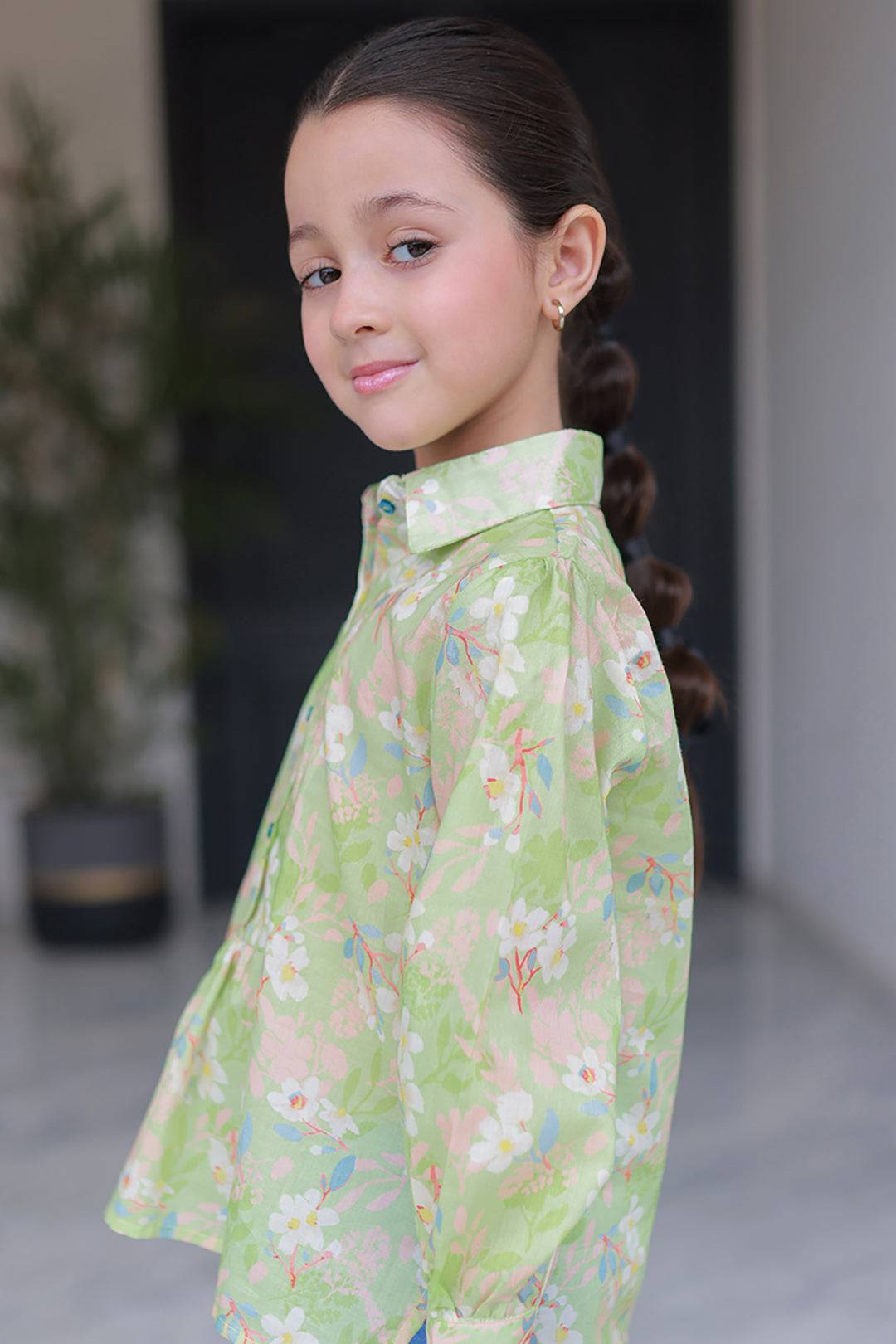 Zellbury Girls | 1 Piece Lawn | Kurta - 1310 by Maria Faisal - Registered Vendor of : Zellbury Girls - type : Kids Clothes - 100% original wedding dresses